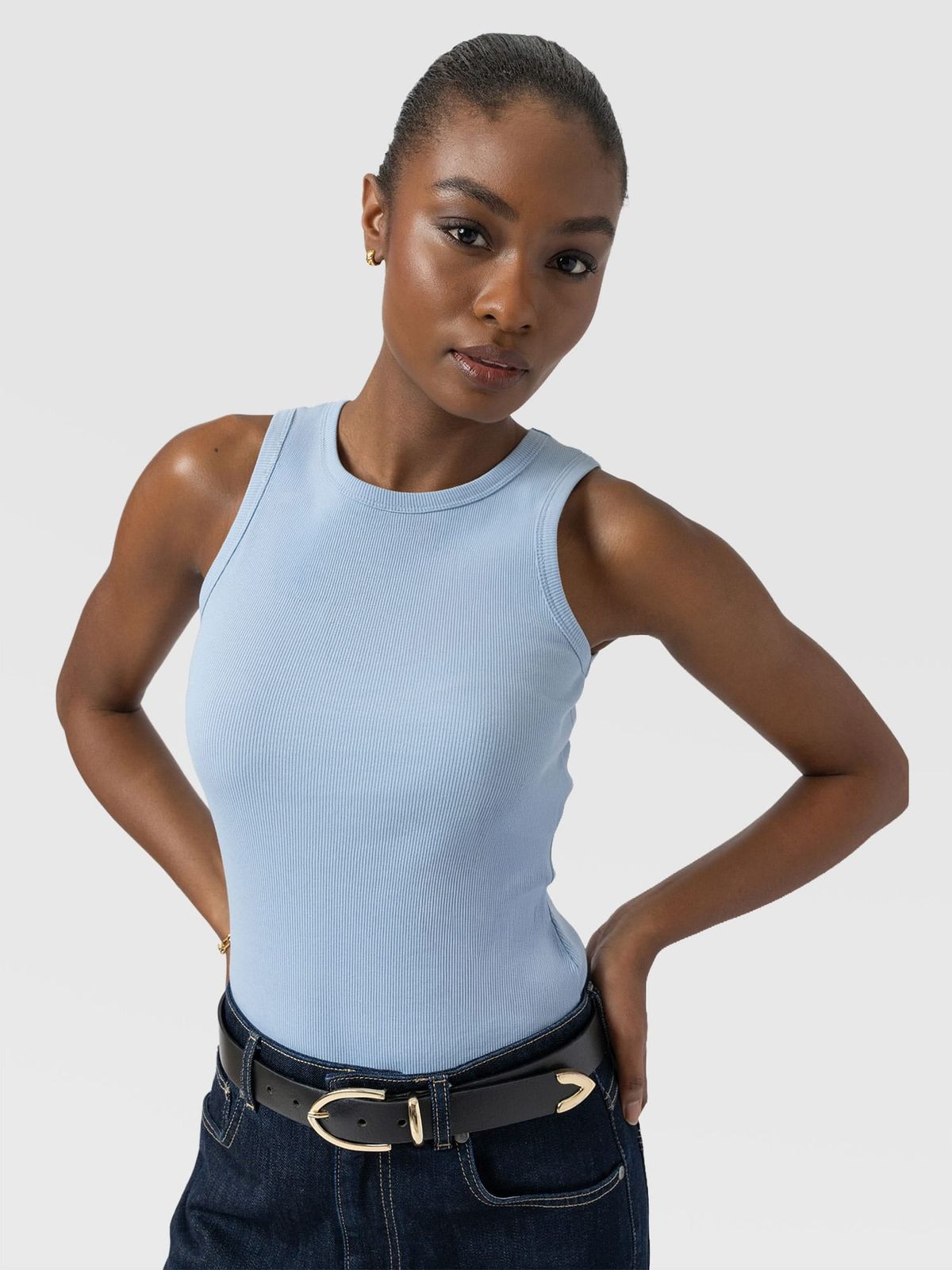 Nova Racer Vest - Powder Blue