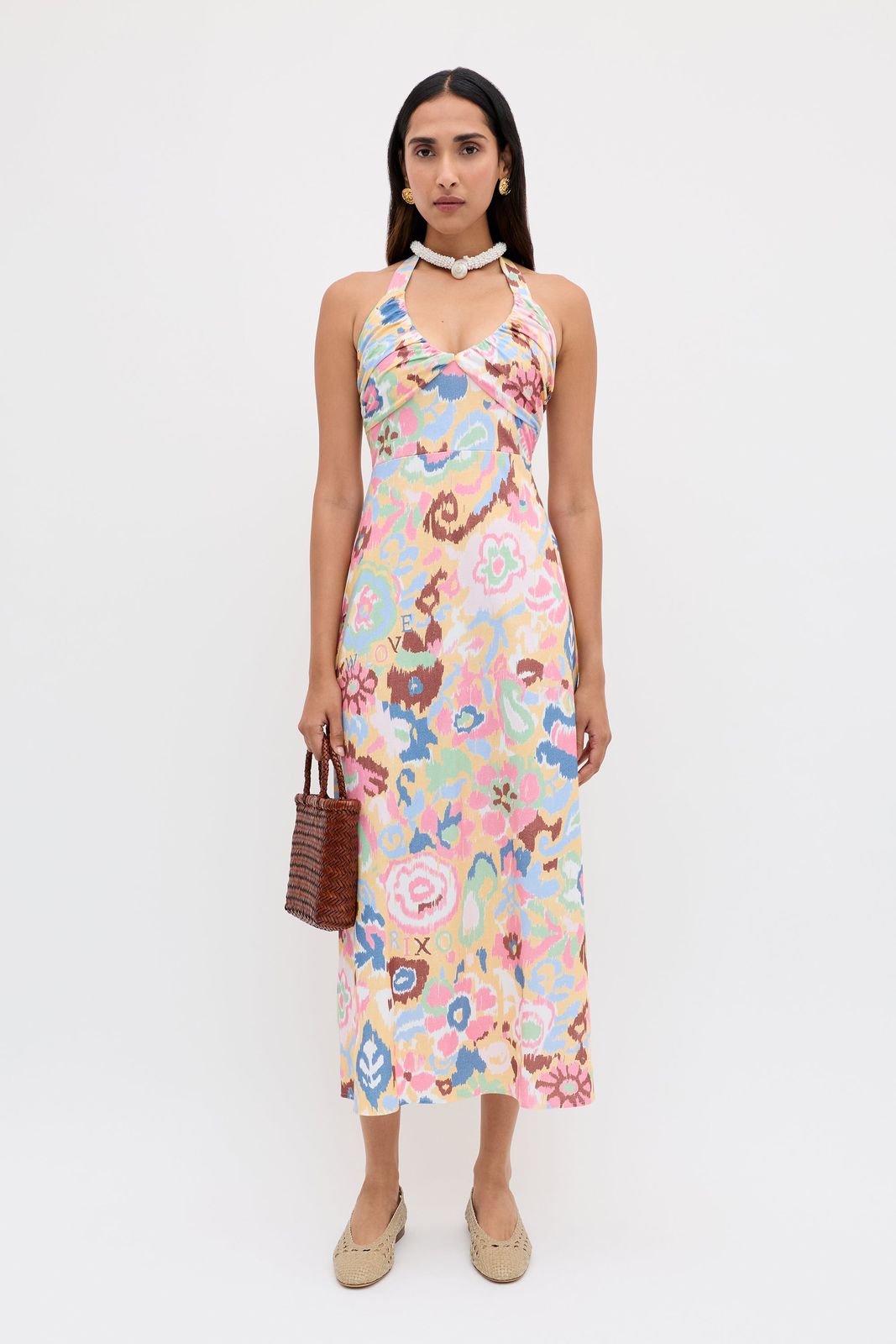 Ilyana - Ikat Bloom Yellow