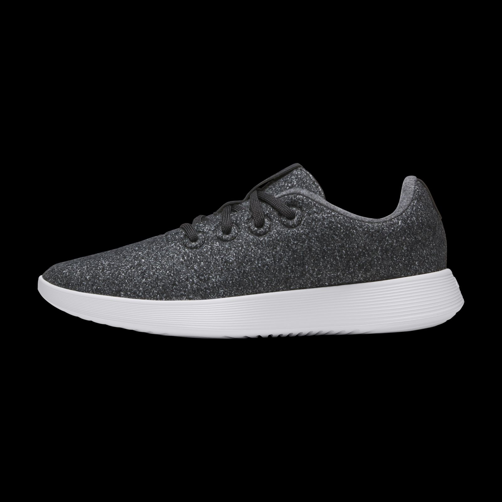 Women's Wool Runner Nz - Dark Grey (light Grey Sole)