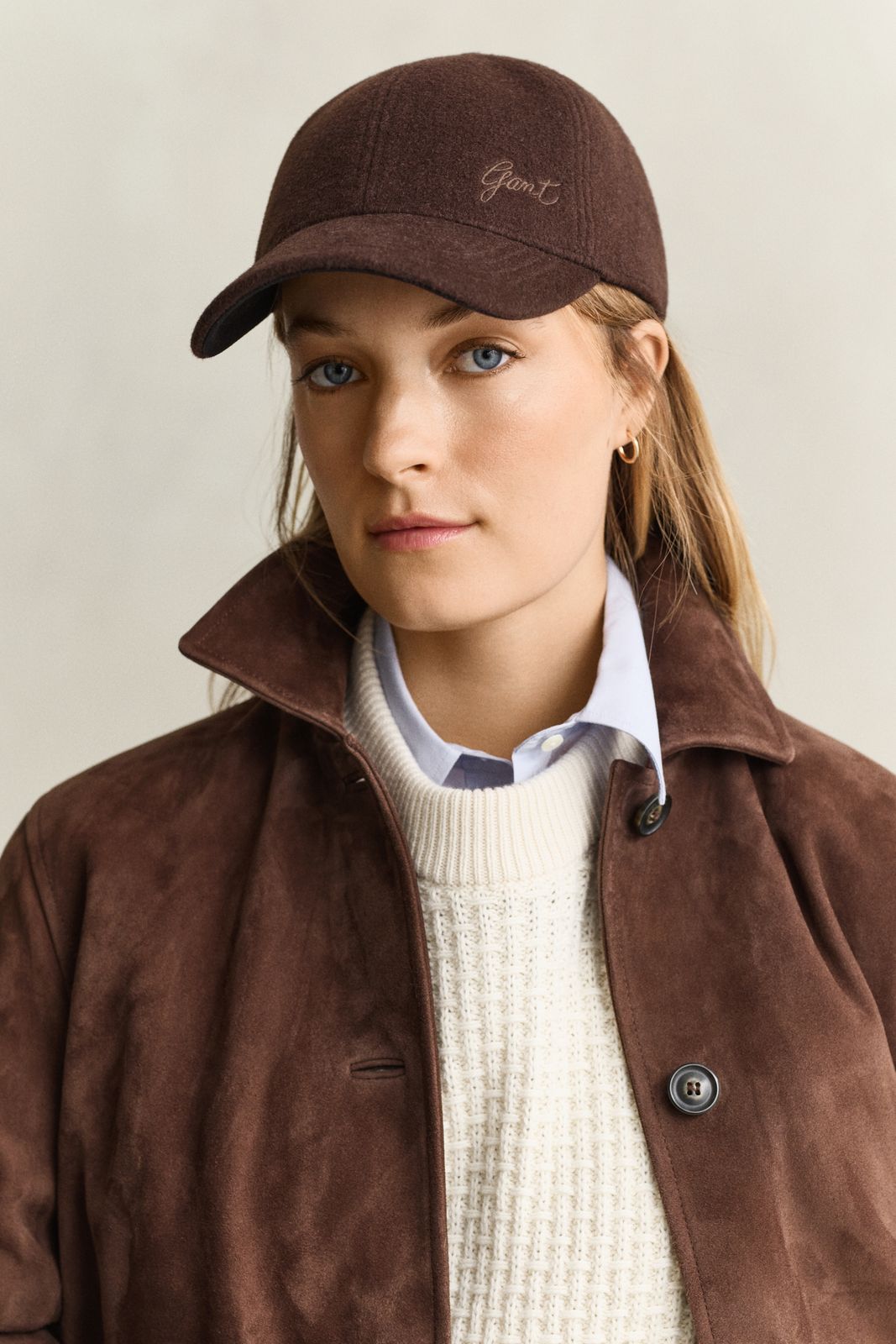 Melton Cap - WARM KHAKI