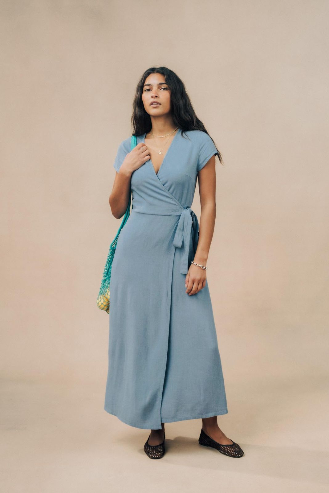 Every Occasion Linen Blend Dress