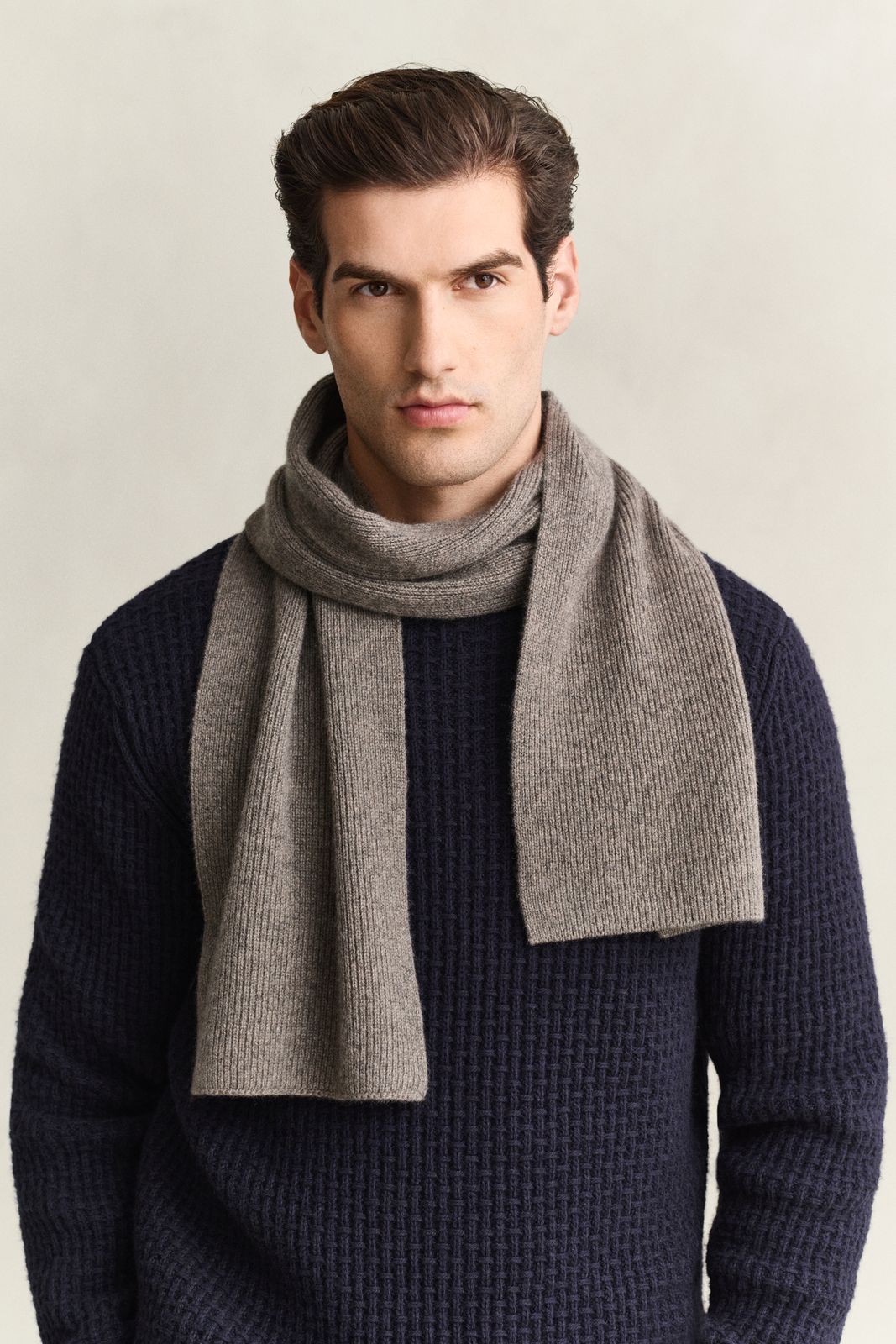 Cashmere Scarf - EVENING BLUE