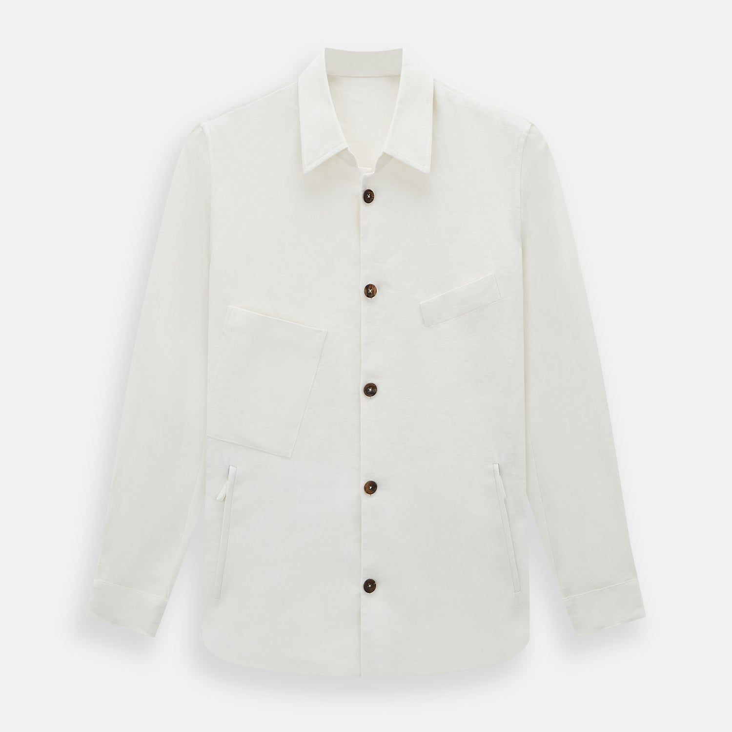 Vanilla Linen Holland Shacket