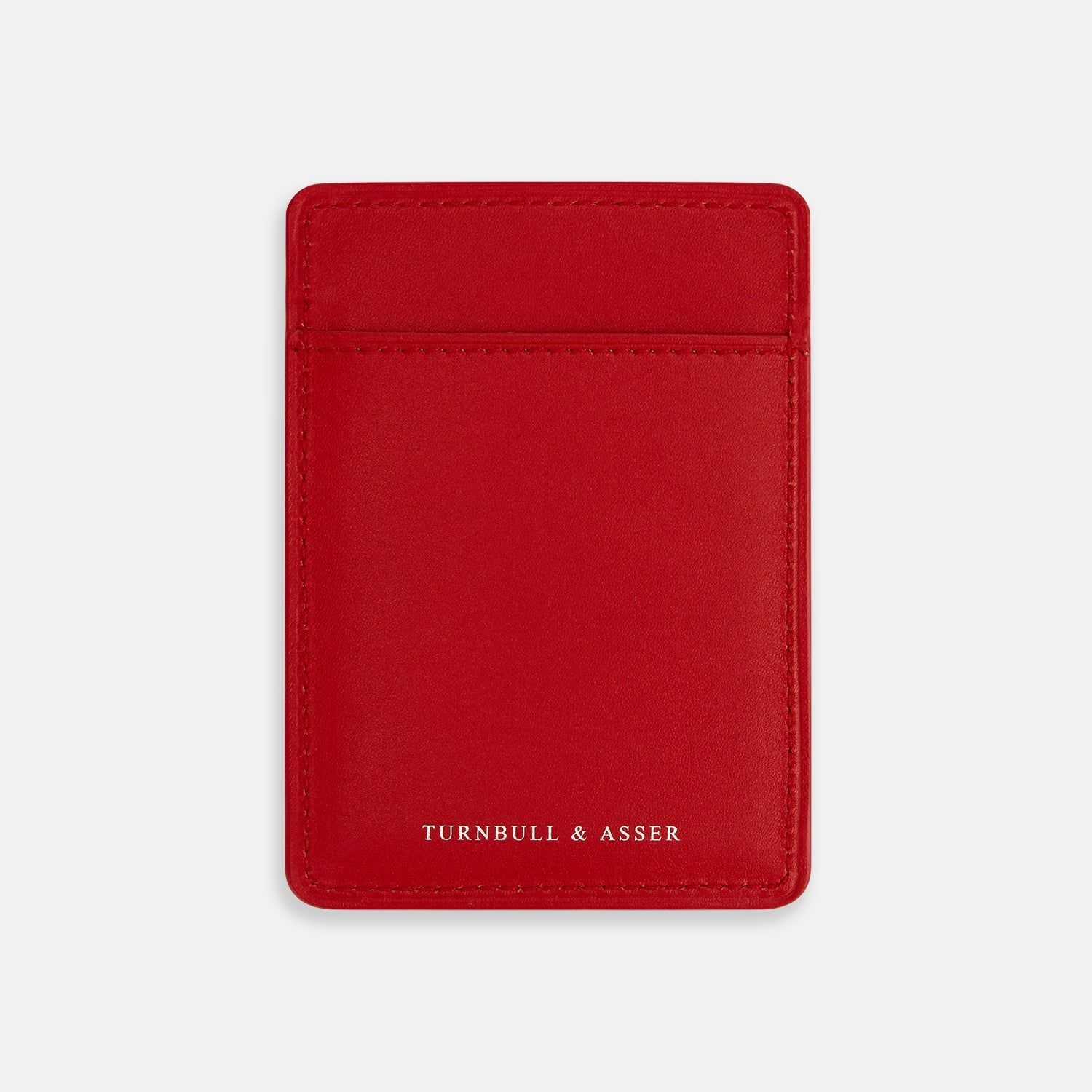 Red Two-slot Card Case