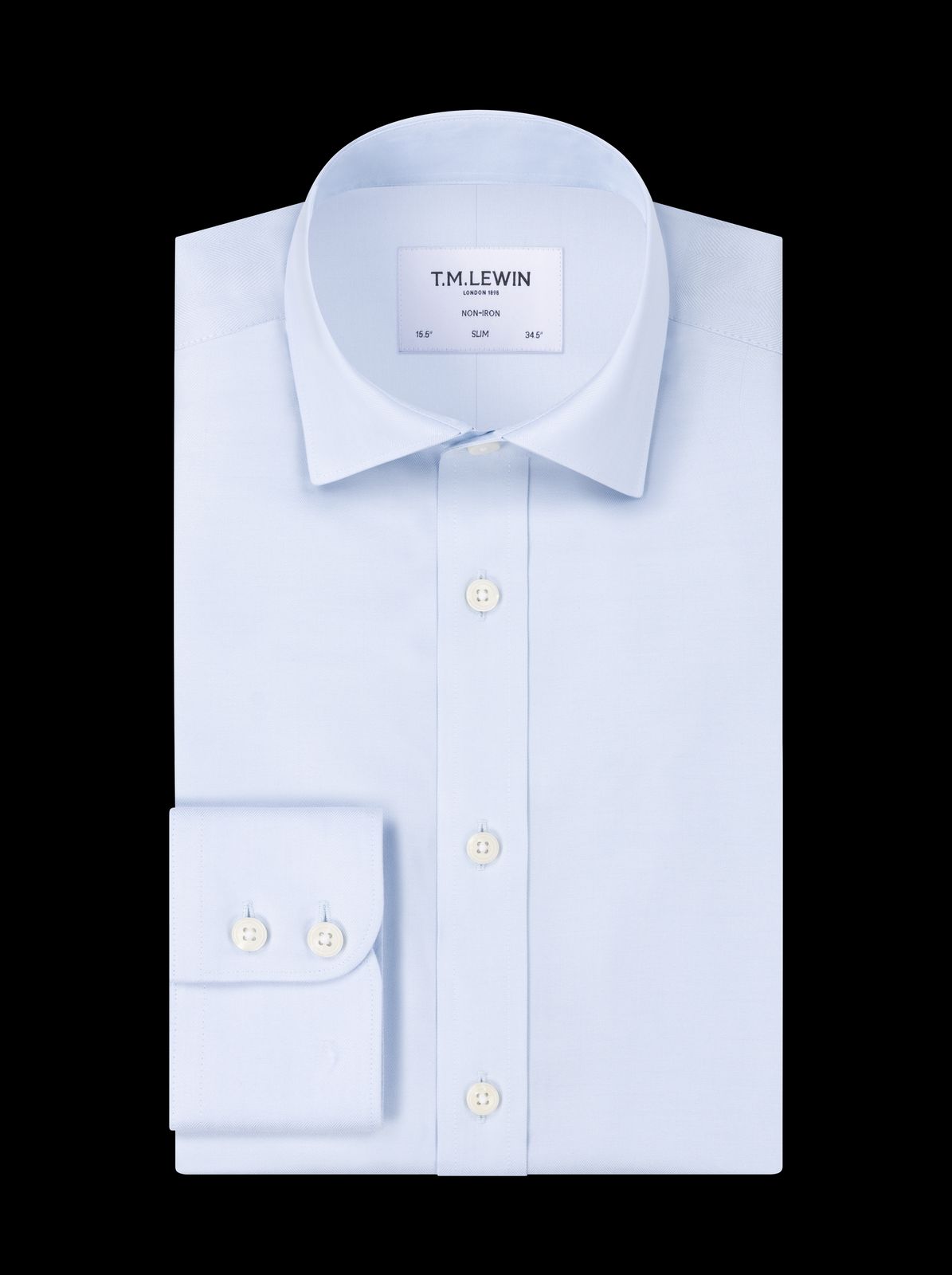 The Non-Iron Herringbone Shirt