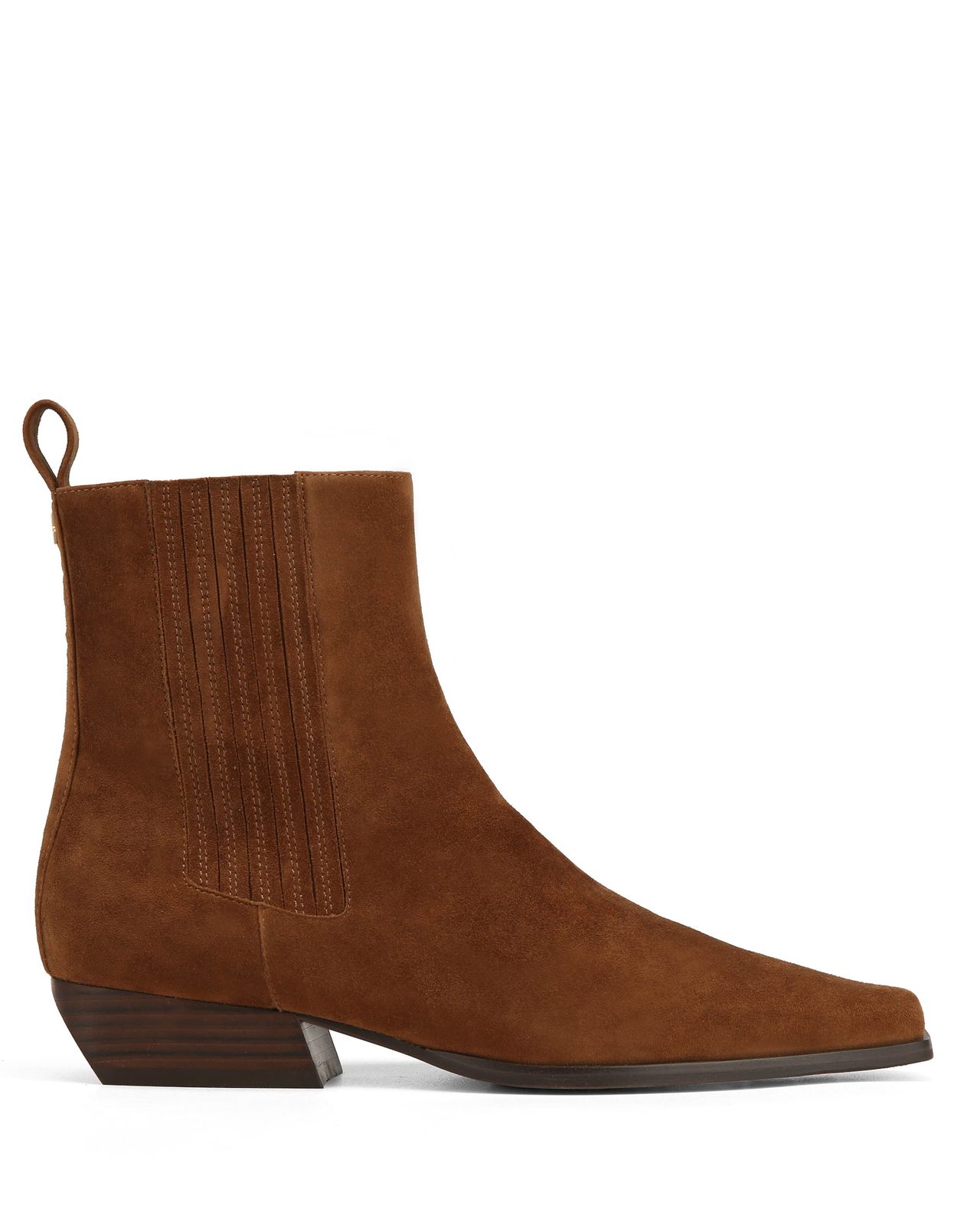 Ema Dark Chestnut Suede