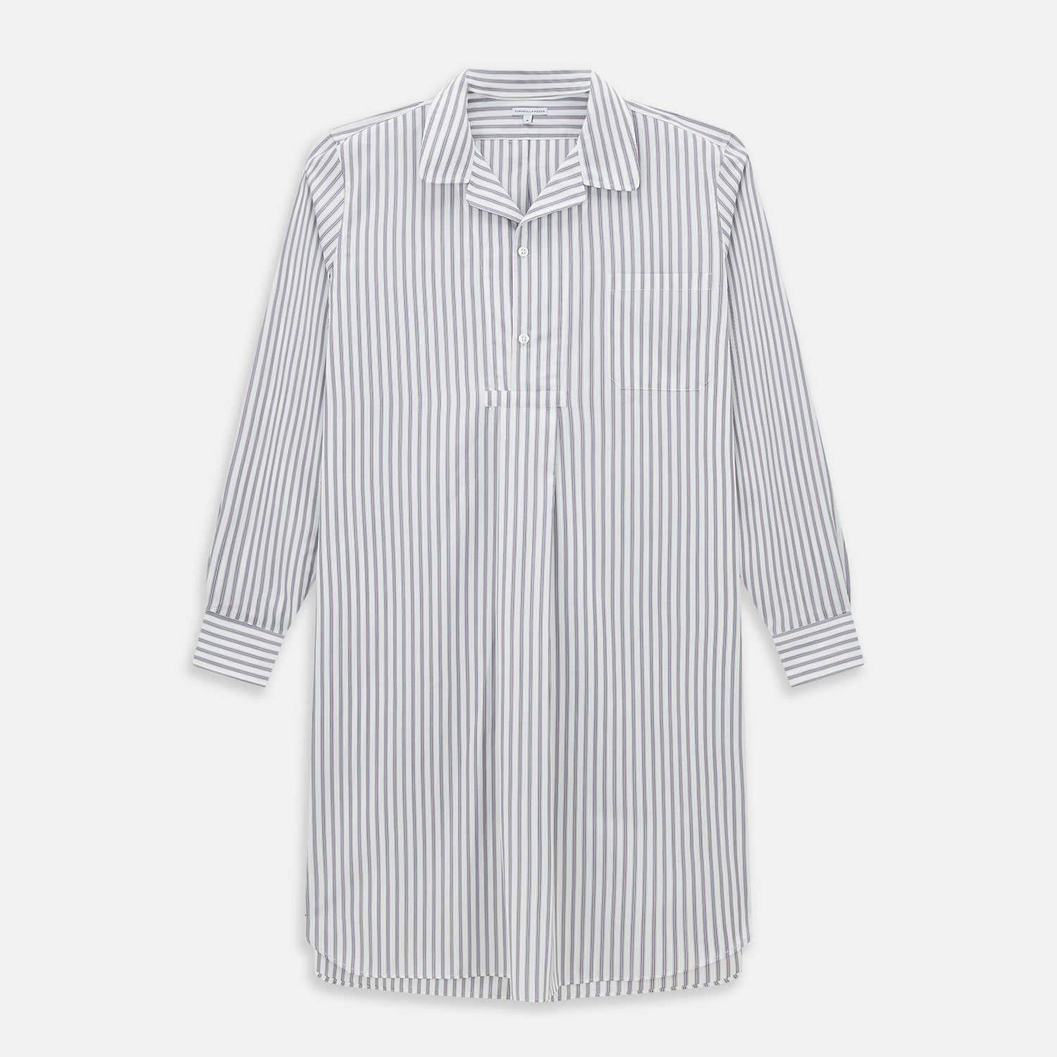 Purple Multi Stripe Quarzo Nightshirt