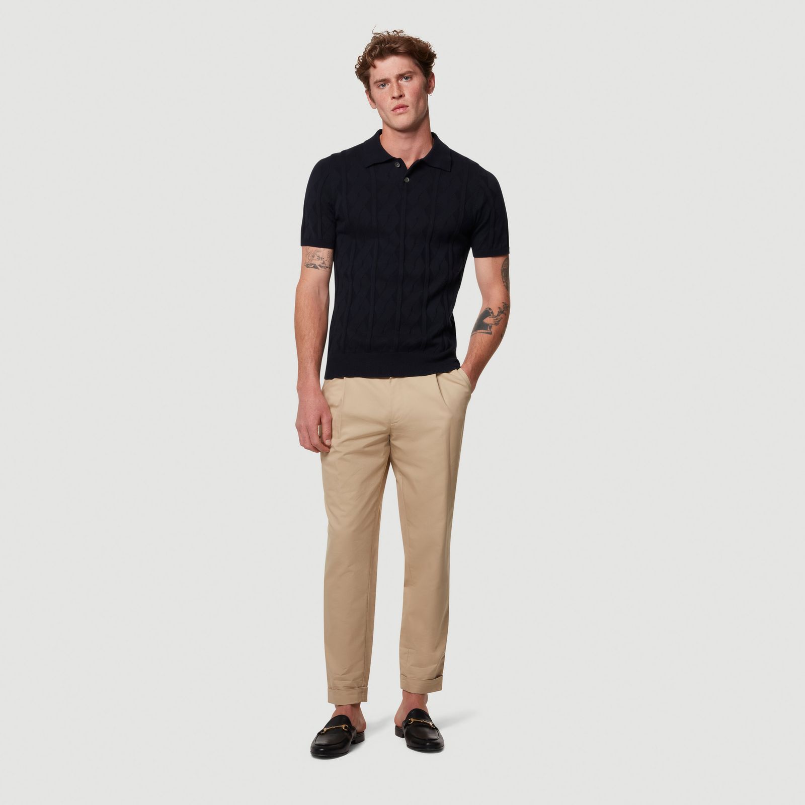 Alfie Polo - Navy