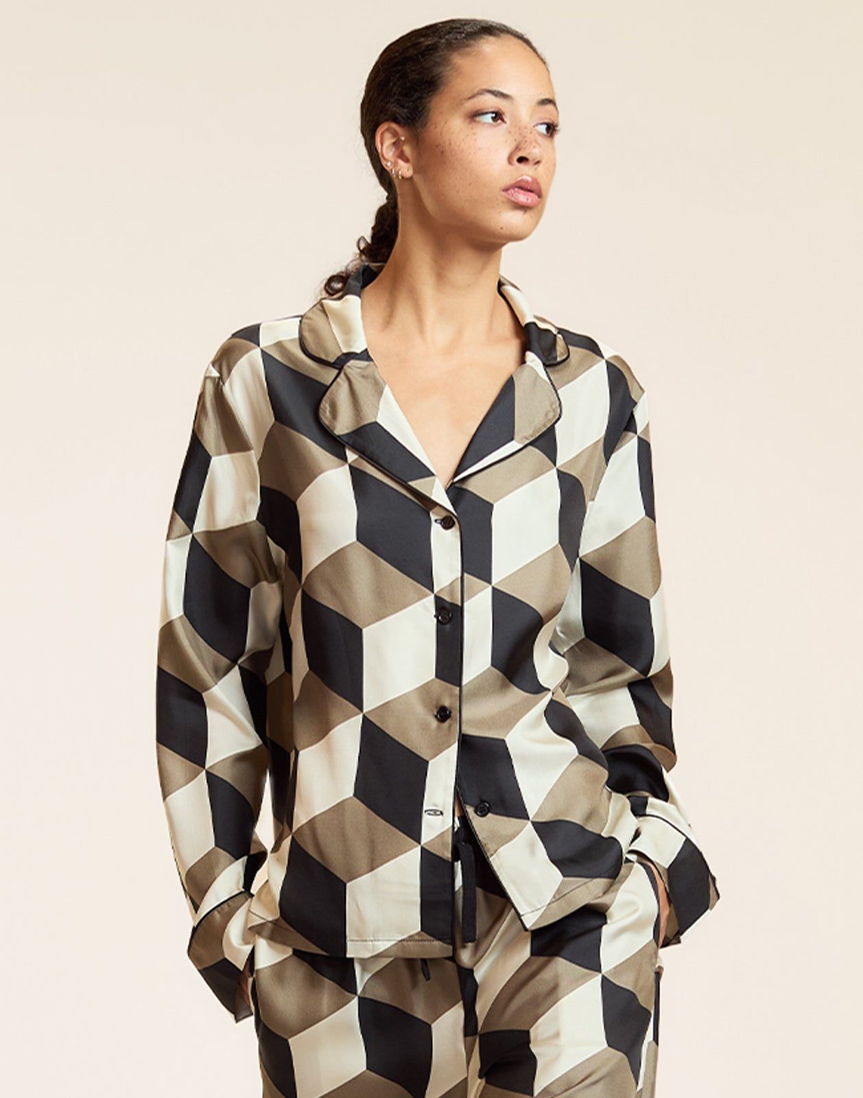 Art Deco Pj Top