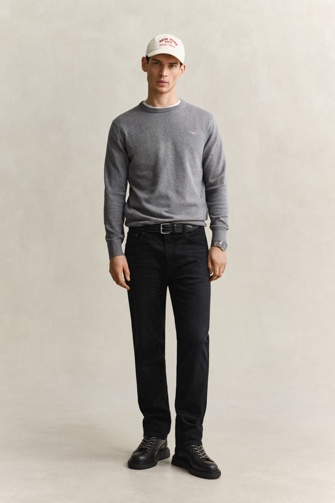 Regular Jeans - DARK BLUE BROKEN IN