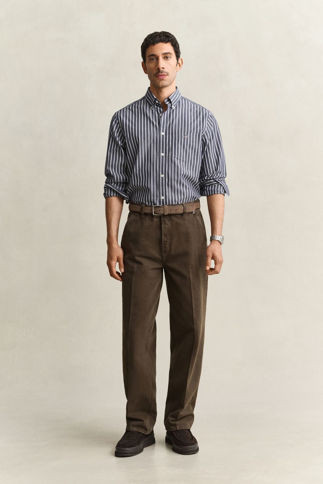 Overdyed Jeans - SHADOW BROWN