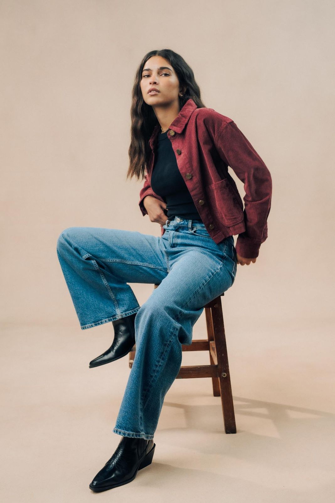 Boxy Corduroy Jacket