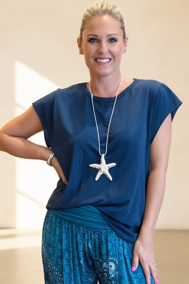 Star Fish Statement Necklace