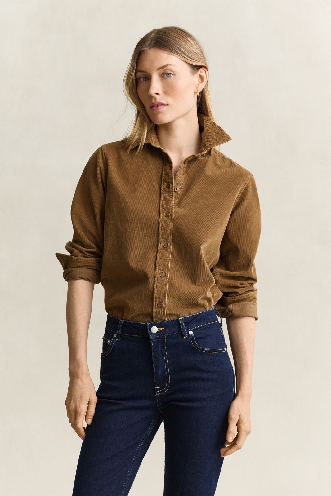 Regular Corduroy Shirt - MISTY LAVENDER