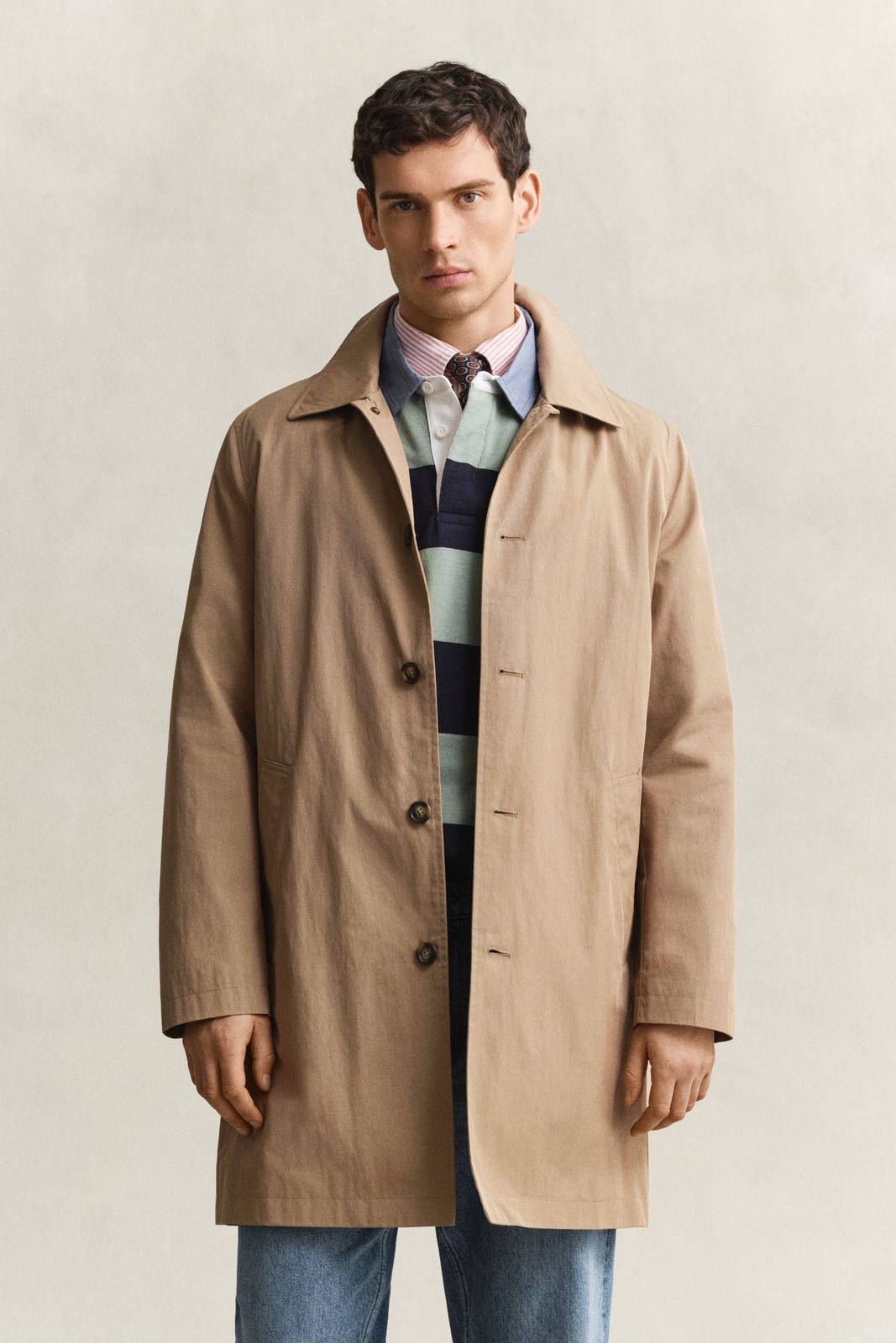 Car Coat - LIGHT TAUPE