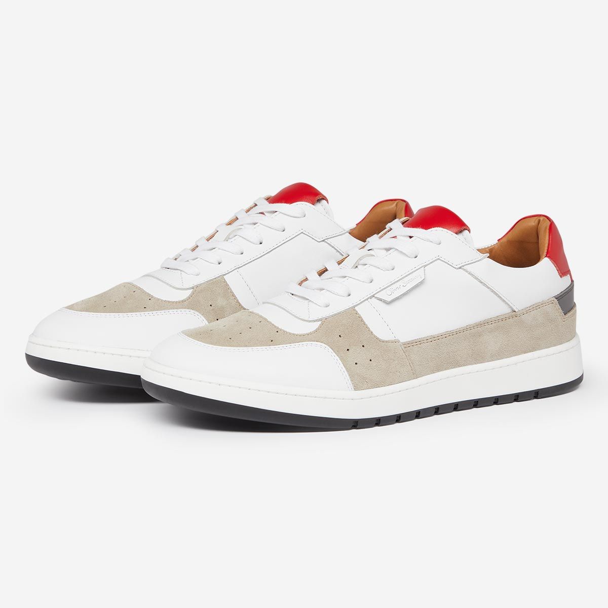 Noura White/red