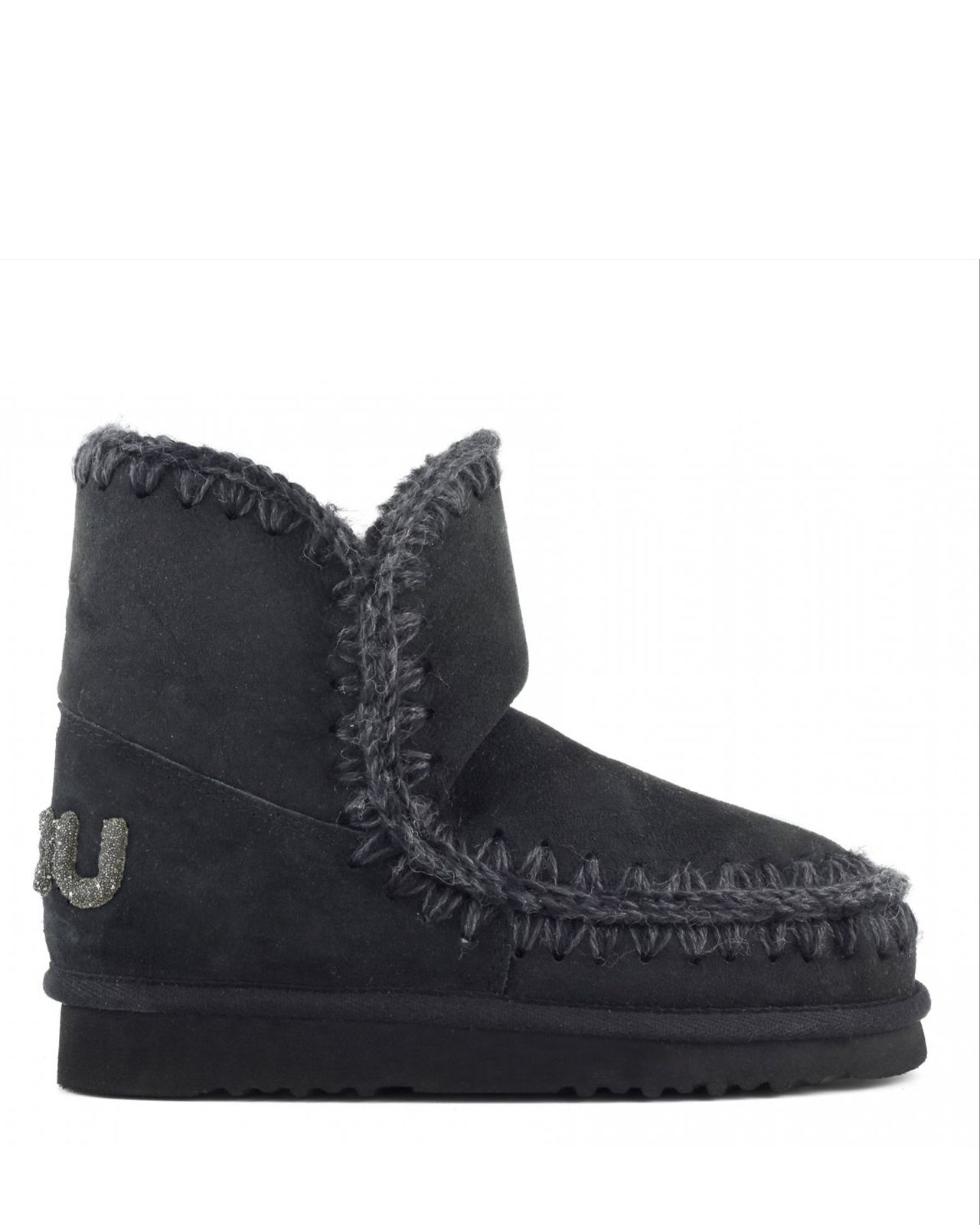 Eskimo 18 Glitter Logo Black/Black Suede MU.FW101050A