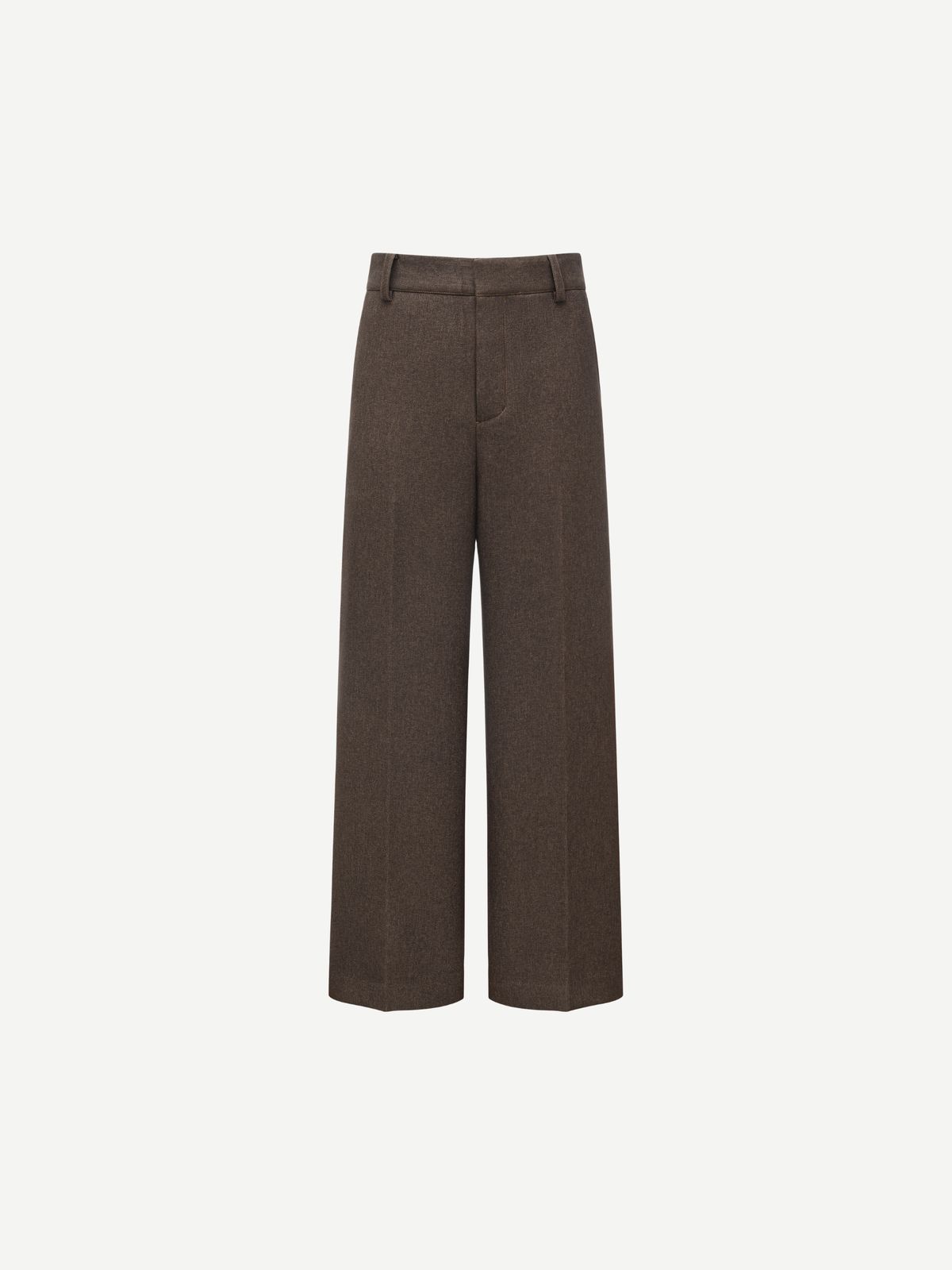 CASUAL STRAIGHT-LEG TROUSERS