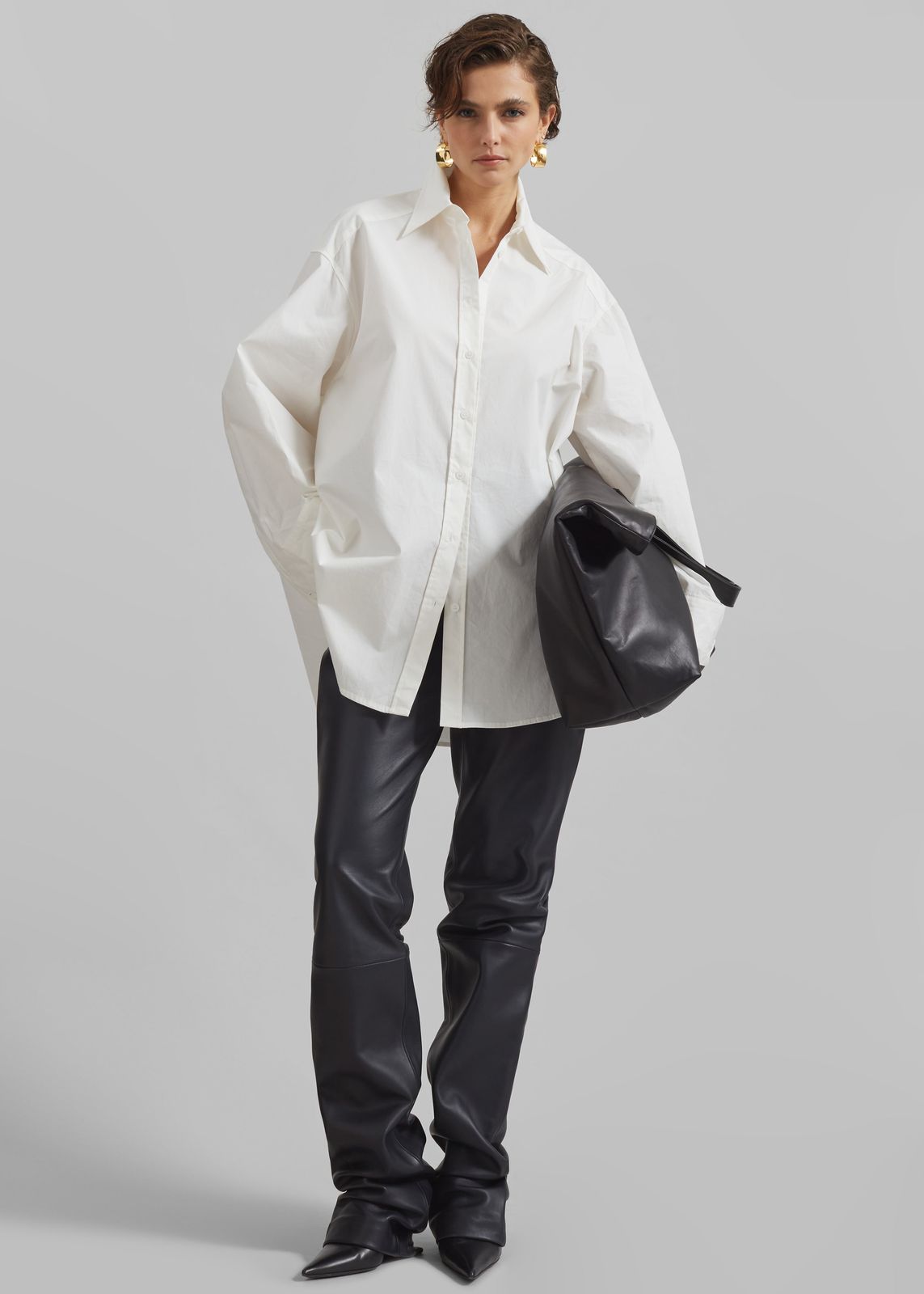 Kent Button Up Shirt - White