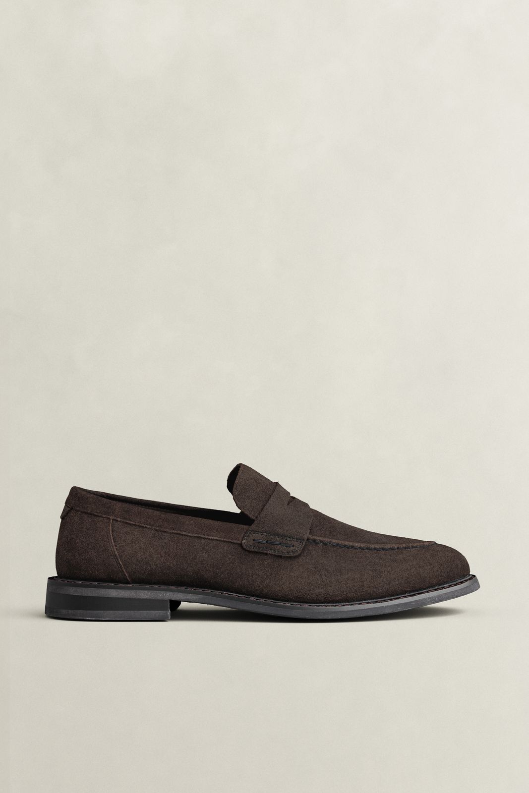 Lozham Suede Loafers - DARK BROWN