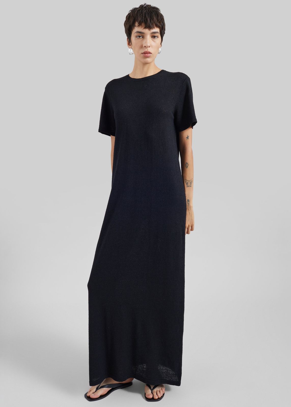 CO T-Shirt Dress - Black