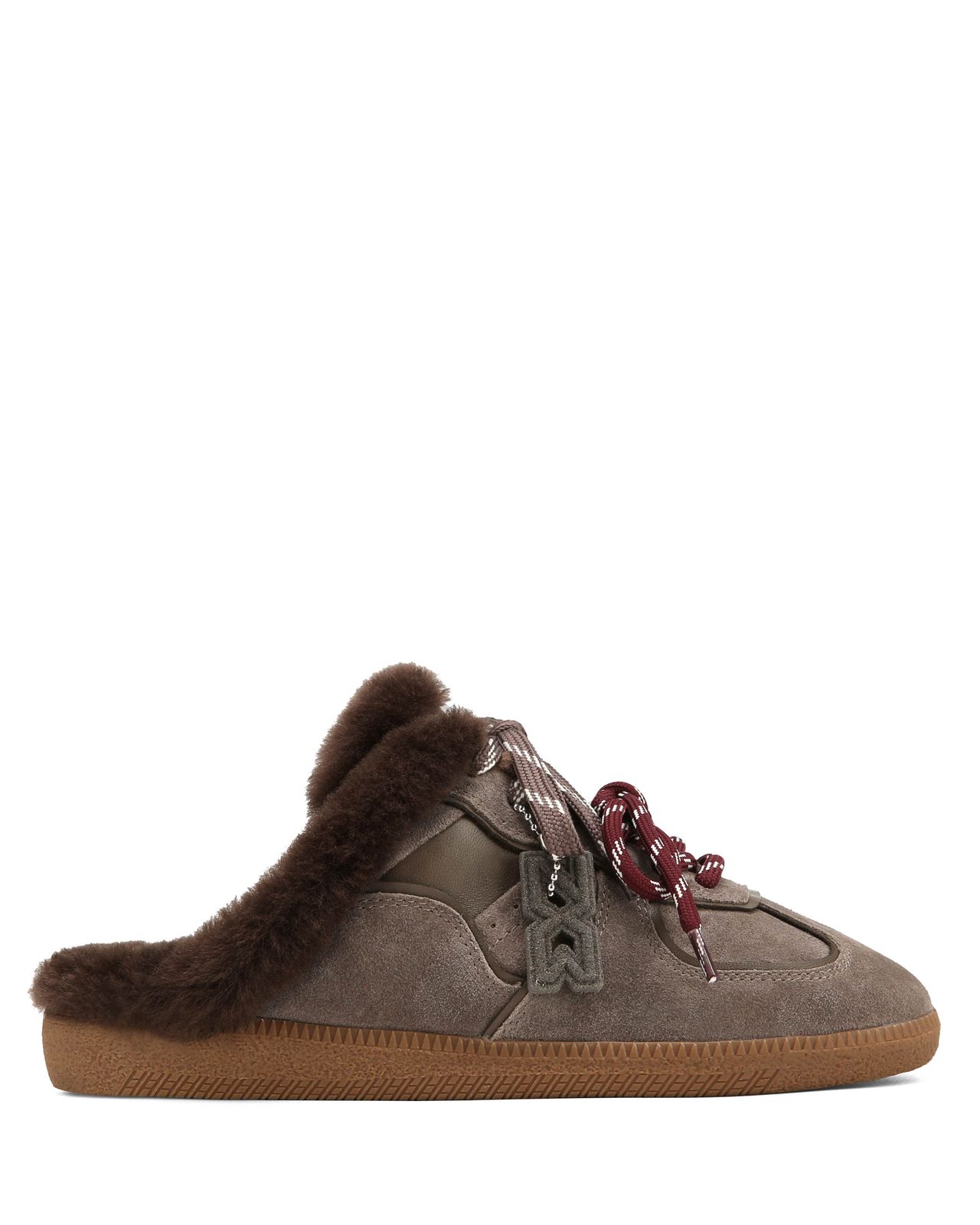 August Mule Smog Suede