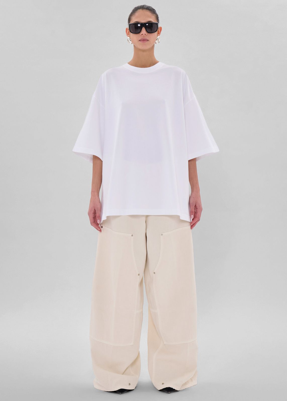 Haikure Gabrielle Top - Optical White