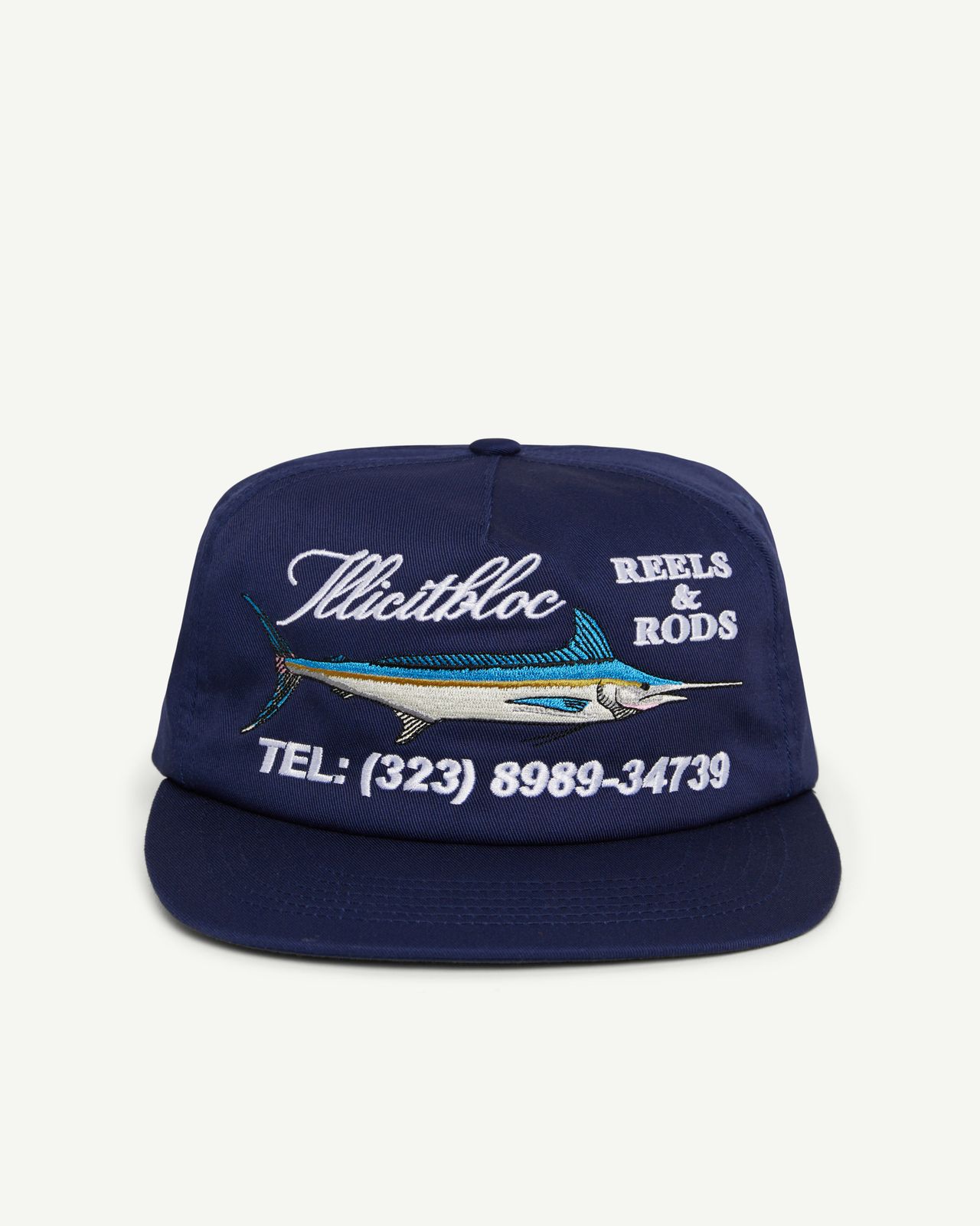Reels & Rods Cap - Navy