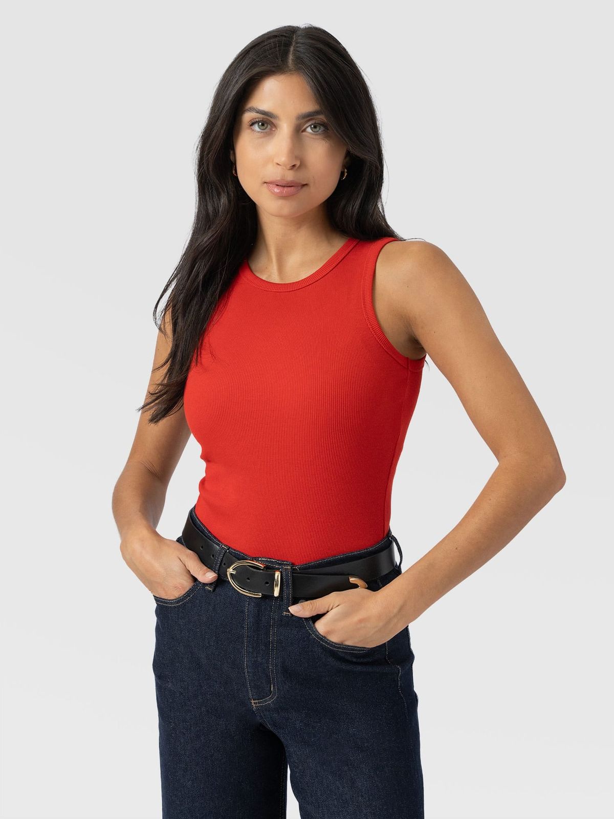 Nova Racer Vest - Burnt Orange