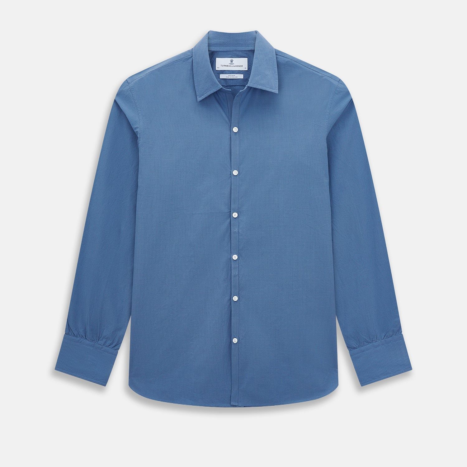 Colony Blue Pin Check Windsor Shirt