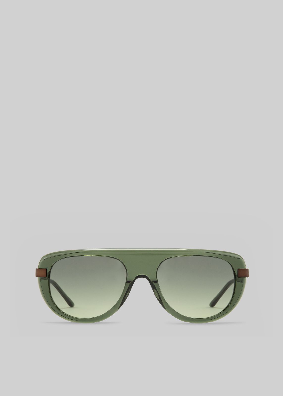 Karen Wazen Sol Sunglasses - Olive