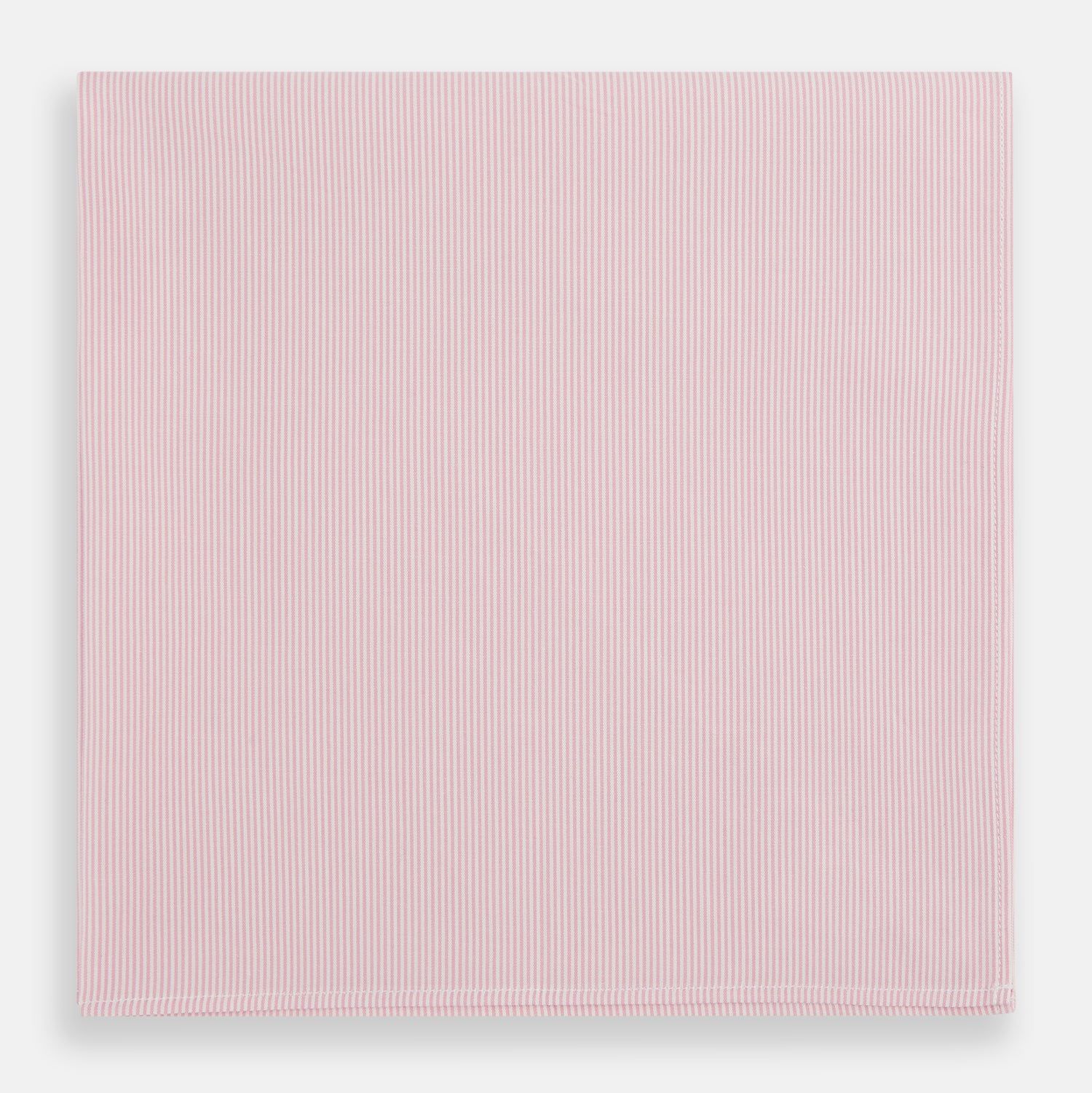Pink Pencil Stripe Handkerchief