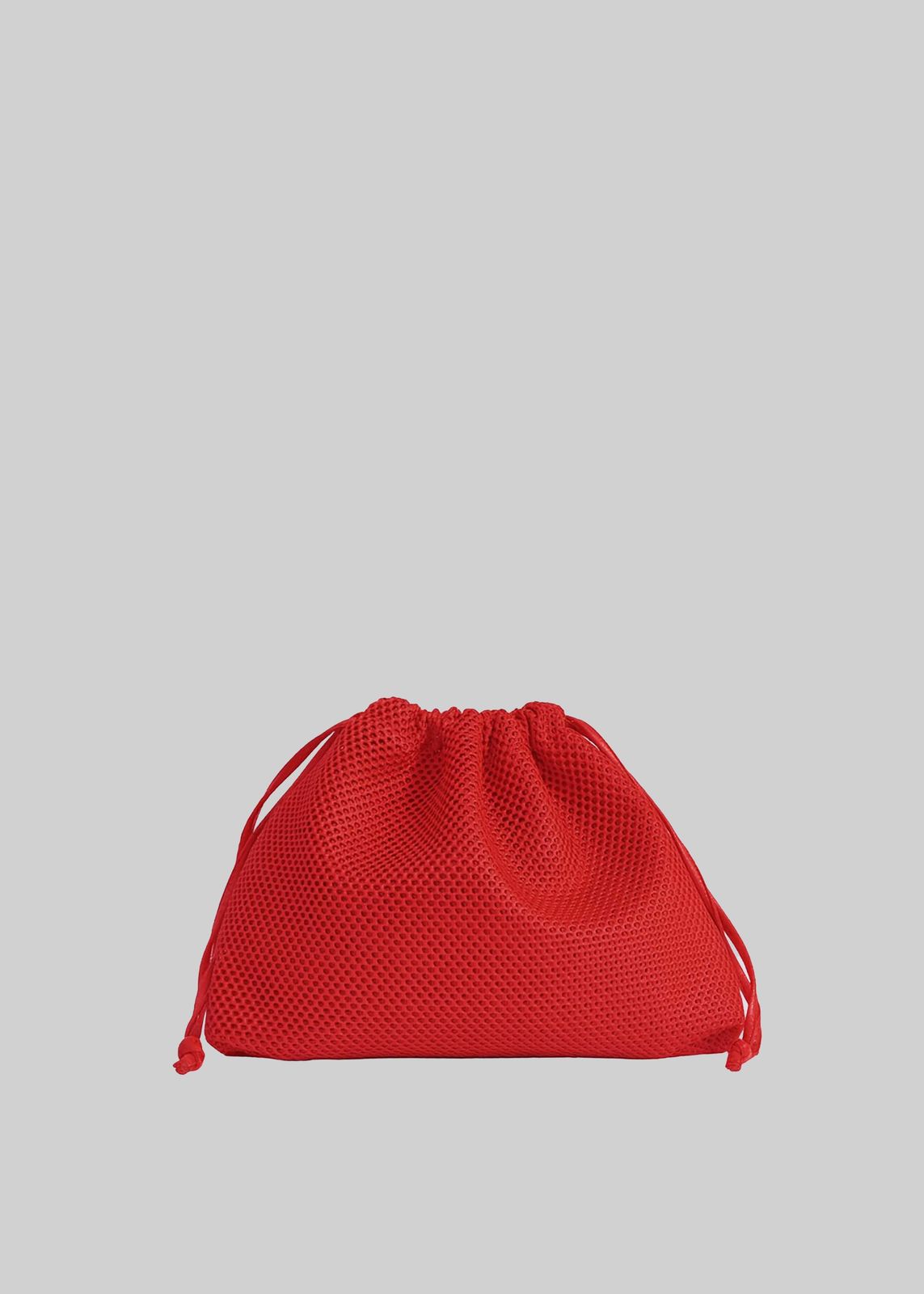Morgan Mesh Small Pouch - Red