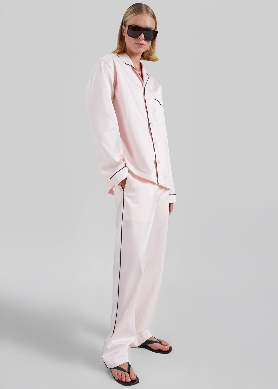 Tekla Sateen Pyjama Pants - Porter
