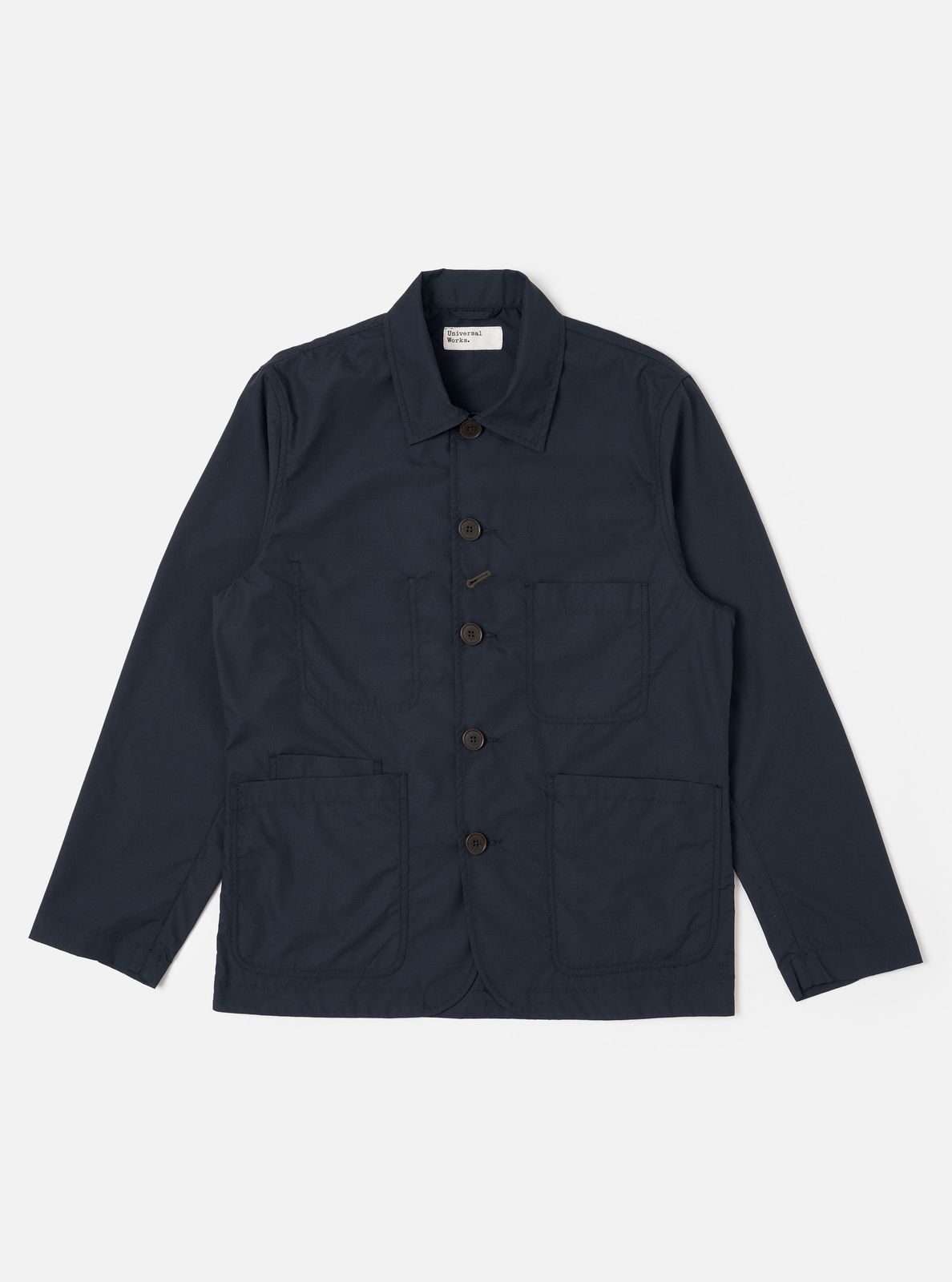 Navy Recycled Polytech Bakers Chore Jacket
