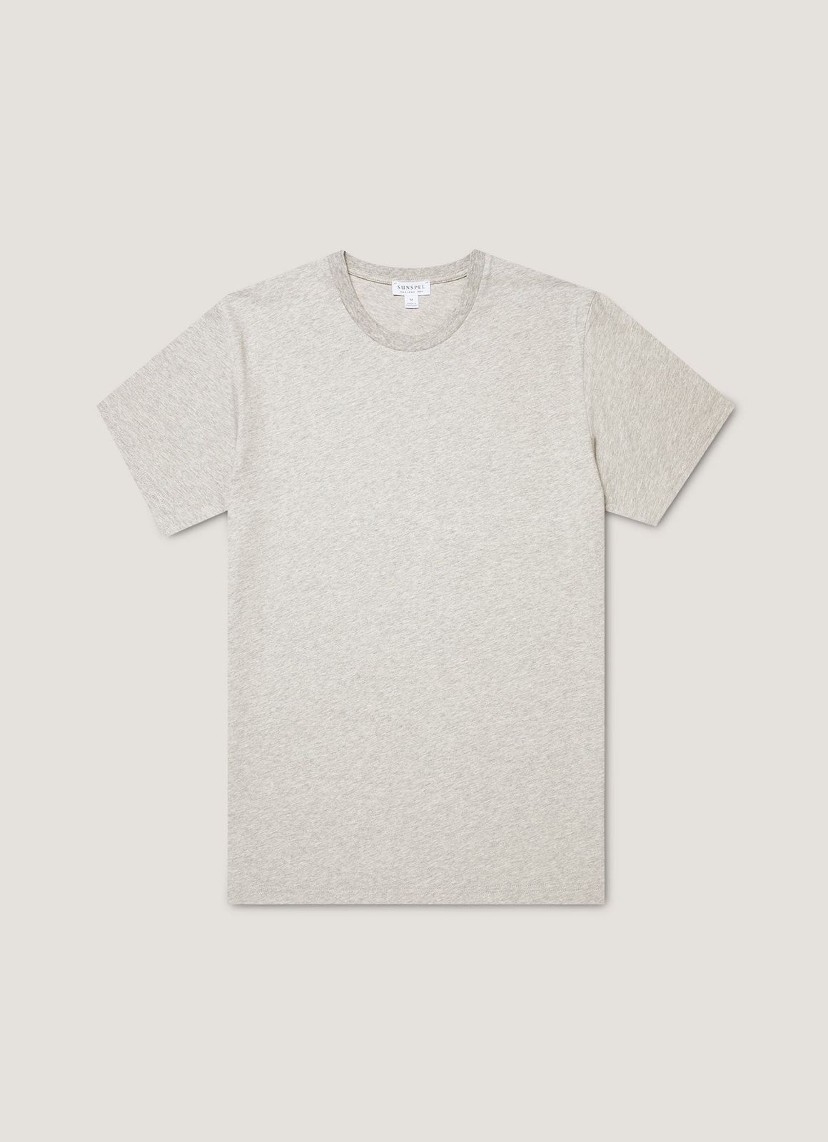 Men's Riviera Midweight T-shirt In Grey Melange