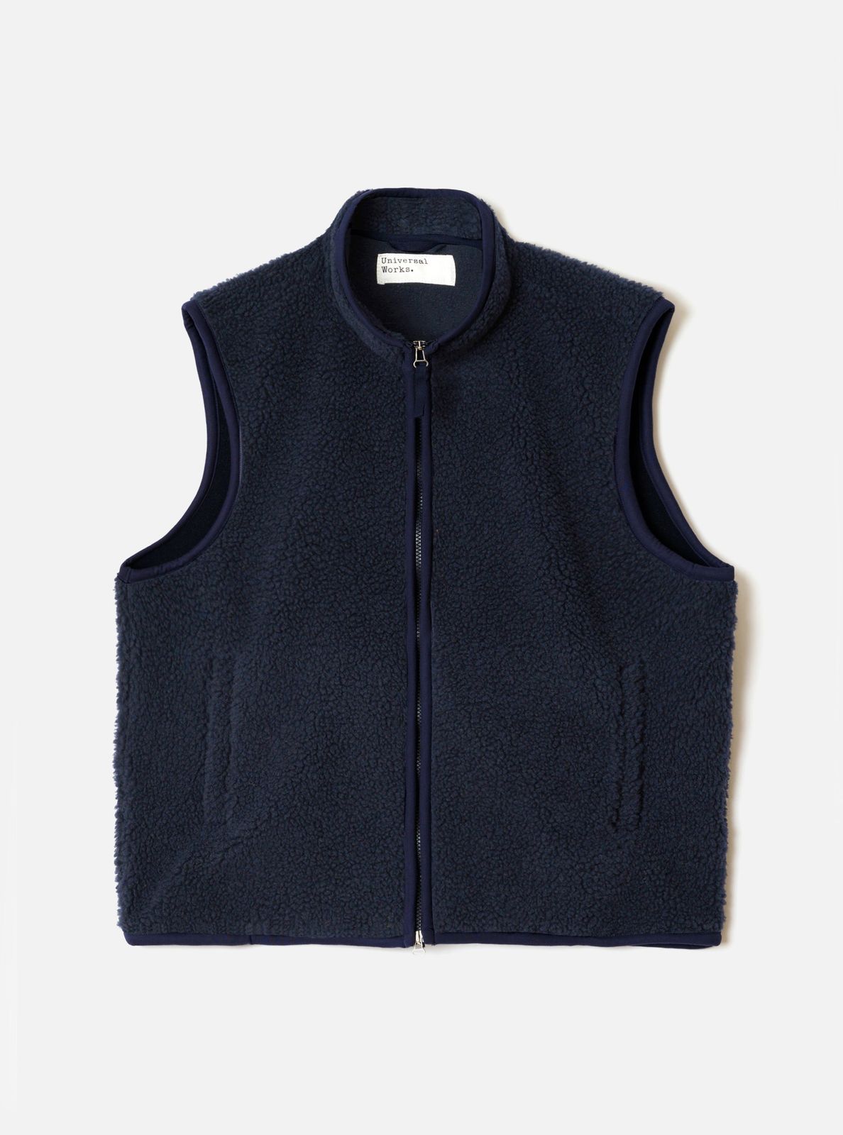 Navy Artic Fleece Hep Mountain Gilet