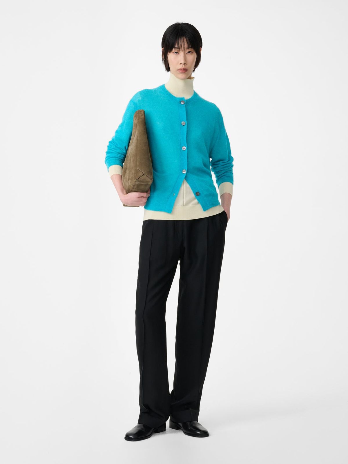 Callen Cardigan In Topaz