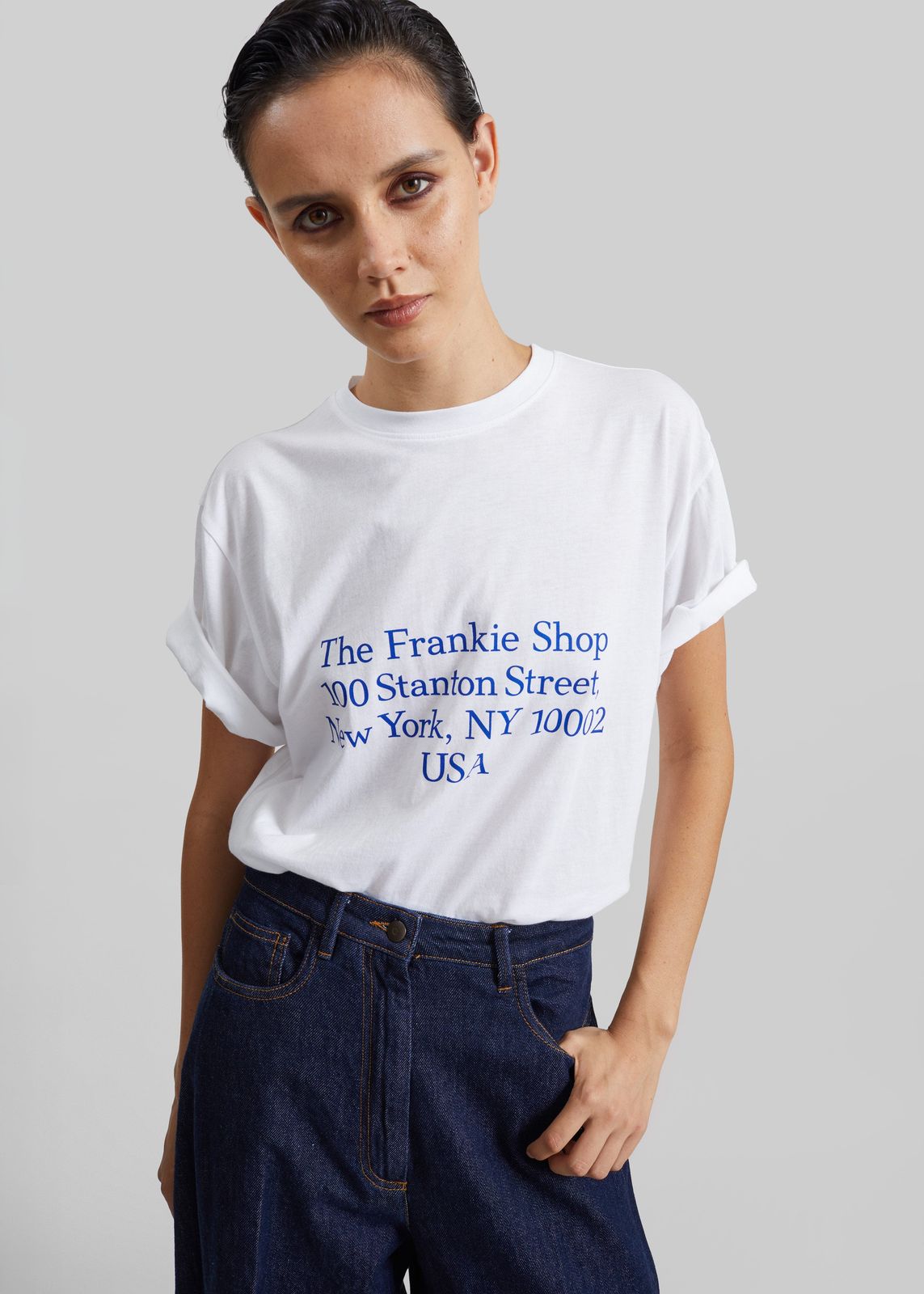 TFS Stanton T-Shirt - White/Blue