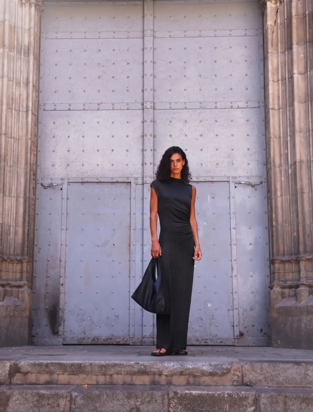 Ines Maxi Dress In Black