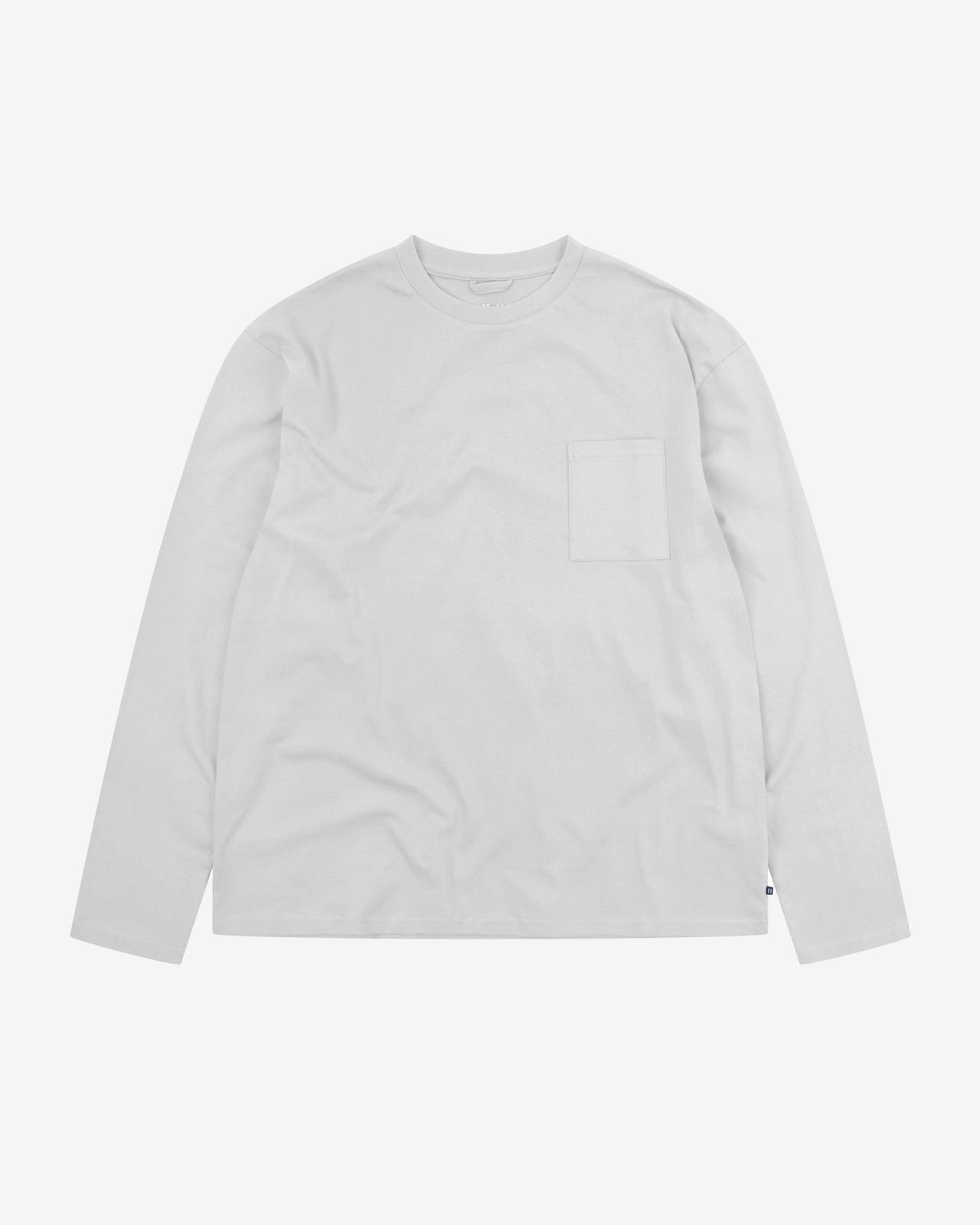7010 Essential long sleeve t-shirt  - white