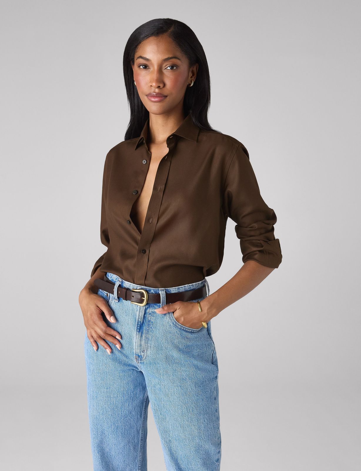 The Classic: TENCEL™ Lyocell, Chocolate