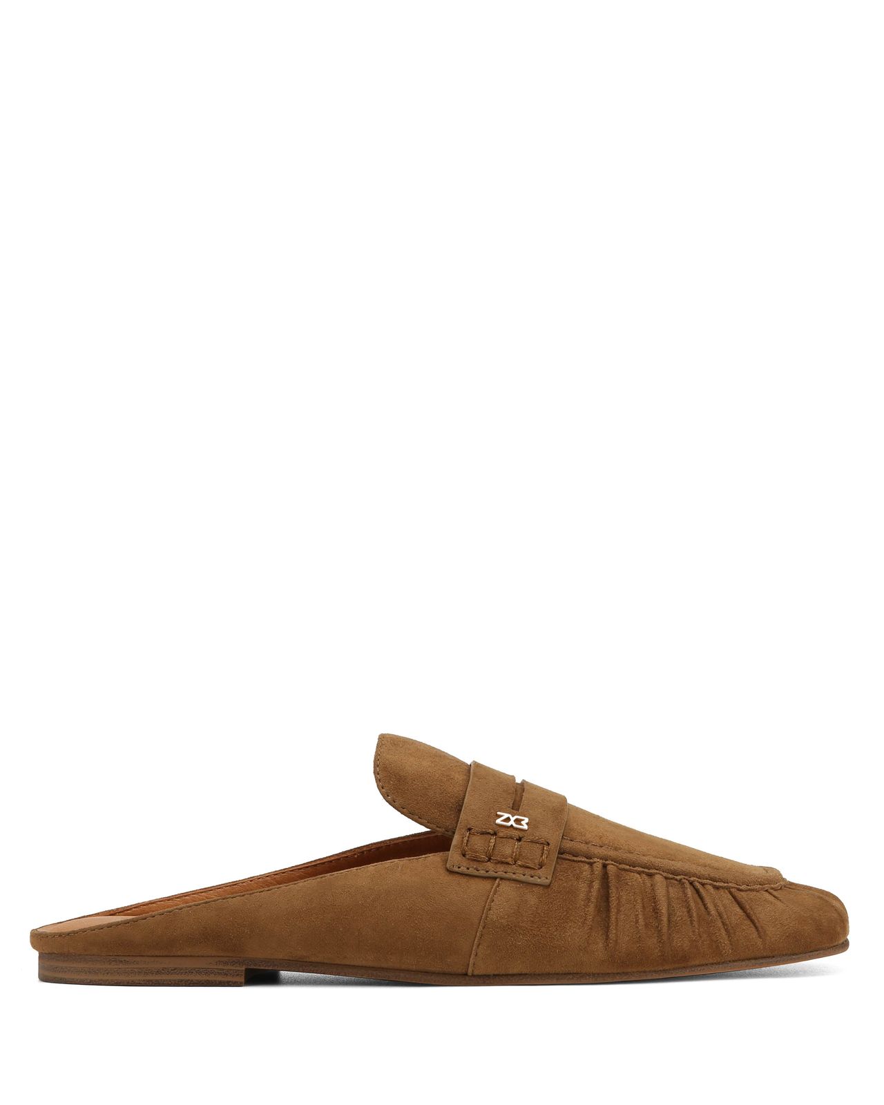 Amina Walnut Suede