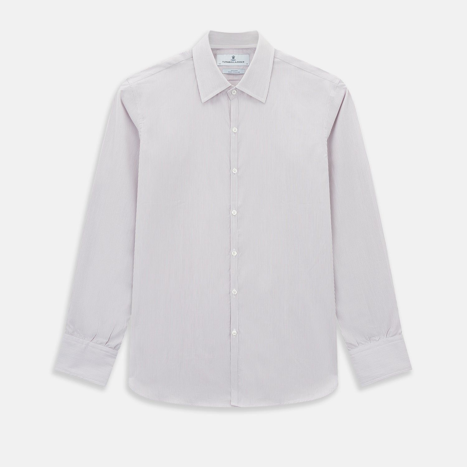 Lilac Ripple Double Pinstripe Westminster Shirt