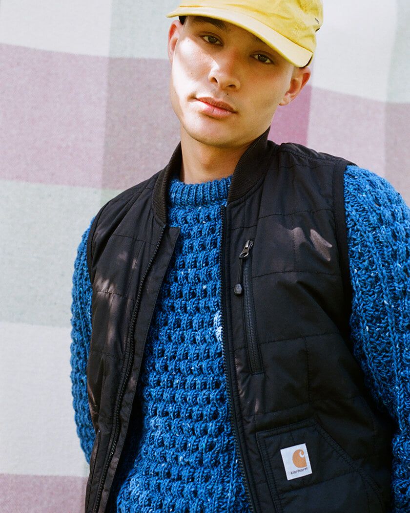 The Heritage Aran - Cobalt