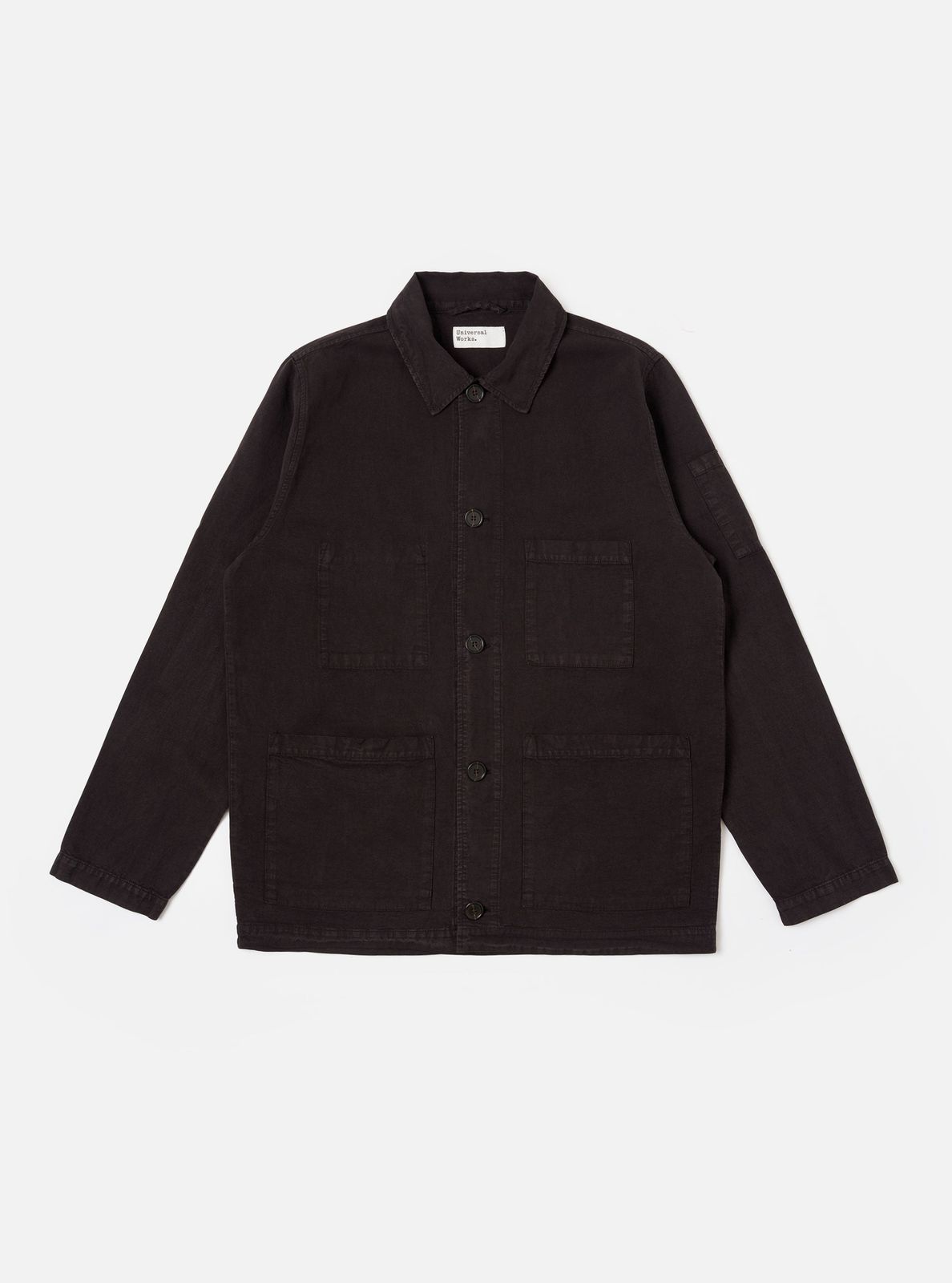 Licorice Lyo Linen Mix Coverall Jacket