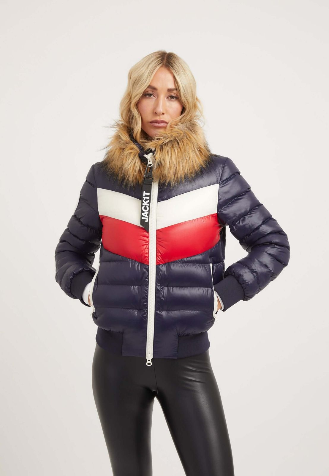 Retro Racer Revolution Jacket Navy