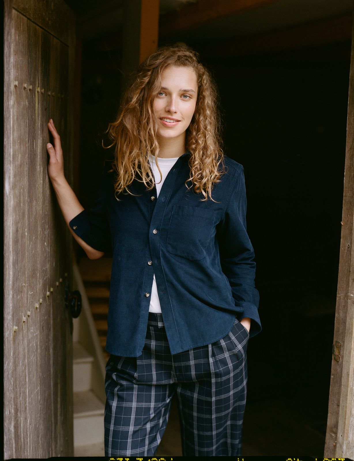 The Classic: Corduroy, Navy