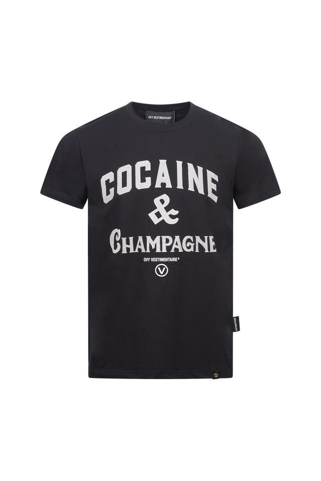 Ovy Vestimentaire "c&c" Crystal Black Tee