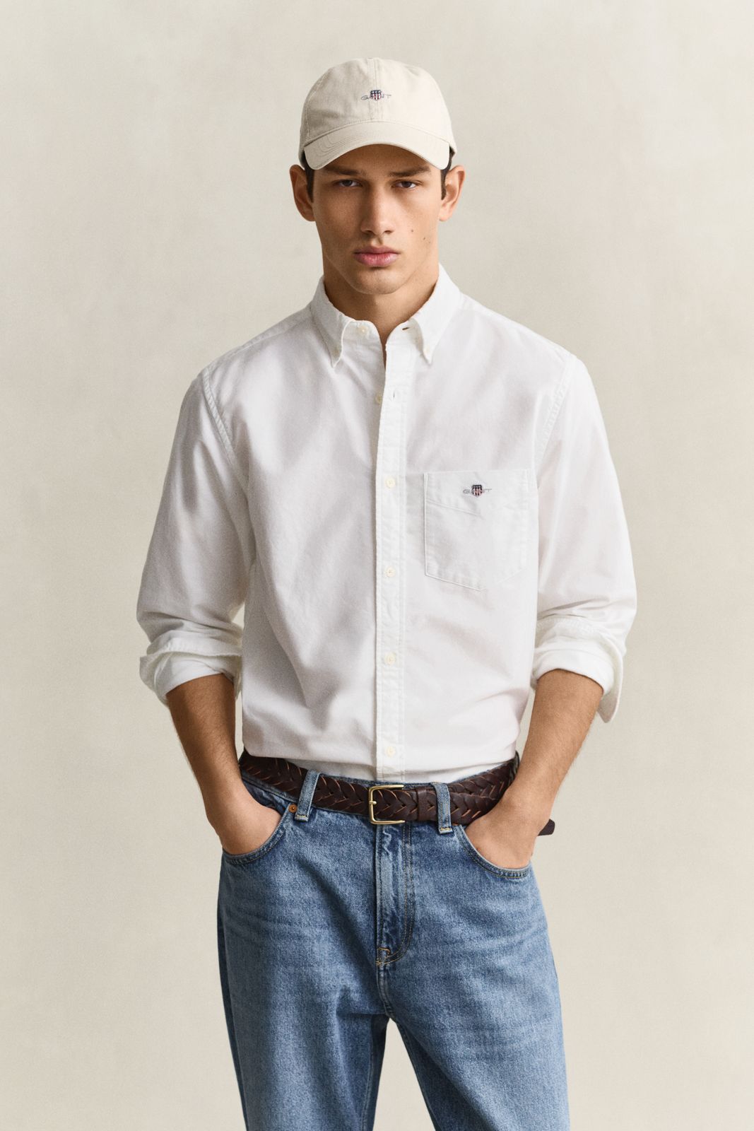 Classic Regular Oxford Shirt - COLLEGE BLUE